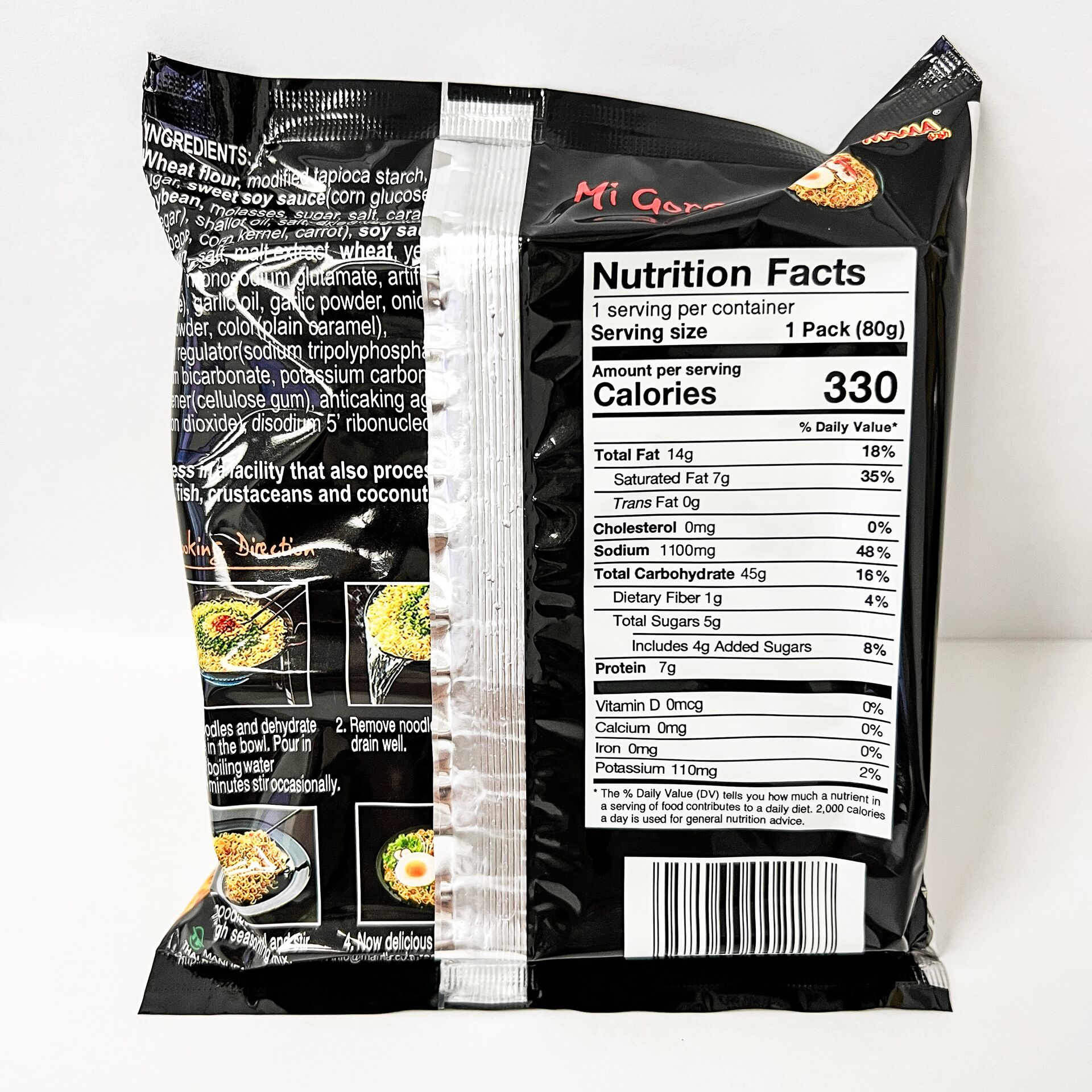 Get Mama Mie Goreng Instant Stir Fry Noodles 80gx20 Delivered