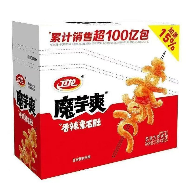 香辣魔芋爽210g*1盒