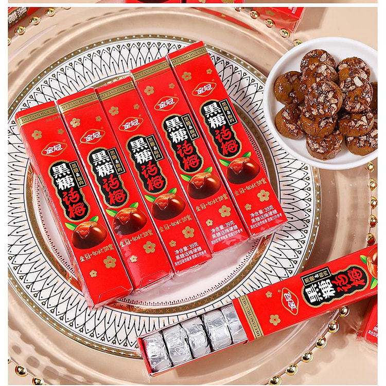 金冠 黑糖话梅硬糖