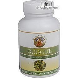 Guggul – Cholesterol Control (Sandhu’s Ayurveda) – 60 capsules 60 count