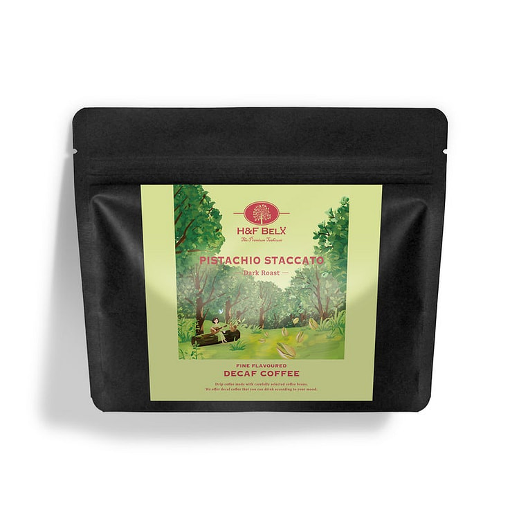 Cà phê pha phin H&F BELX vị Hạt dẻ cười (không caffeine) - 5 túi 1 phần