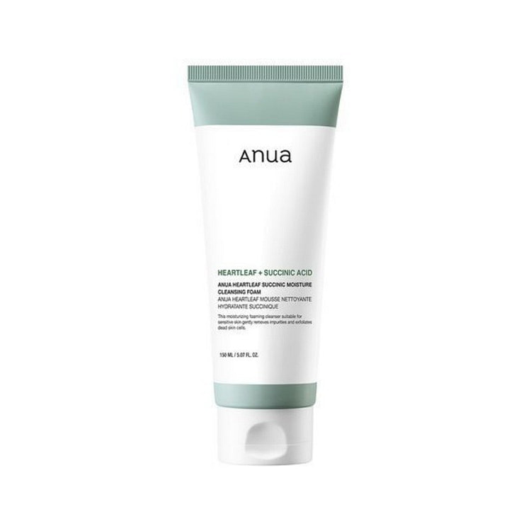 [ANUA] Heartleaf 琥珀酸保湿洁面泡沫 150ml