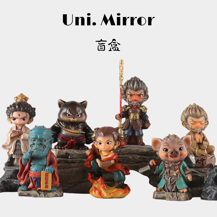 黑神话悟空手办盲盒模型摆件桌面新中式国潮树脂创意工艺饰品礼物