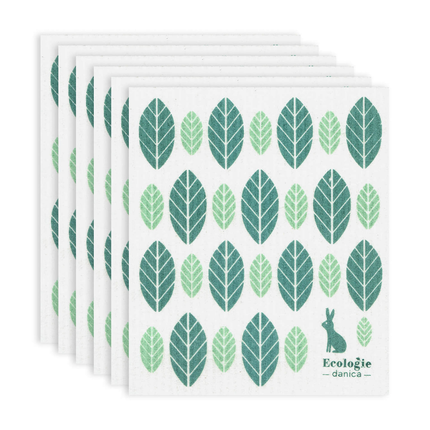 Now Designs Ecologie Swedish Sponge Cloth (Pack of 6) – Planta 6 count