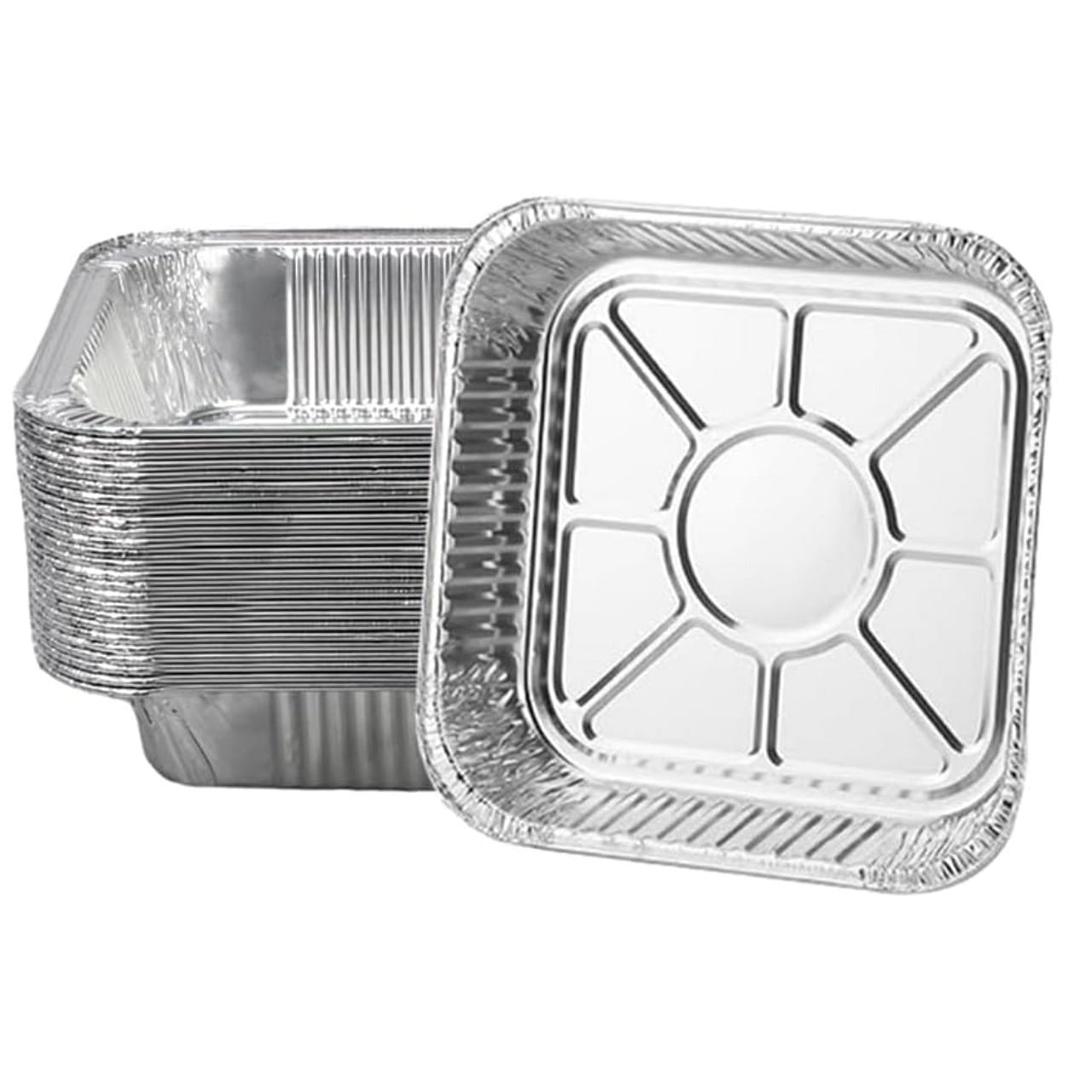 BAI 50PCS Air Fryer Aluminum Foil Liners Square 1 each