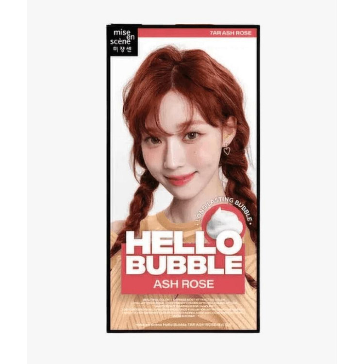 Hello Bubble Ash Rose Hair Dye 7AR 1 each
