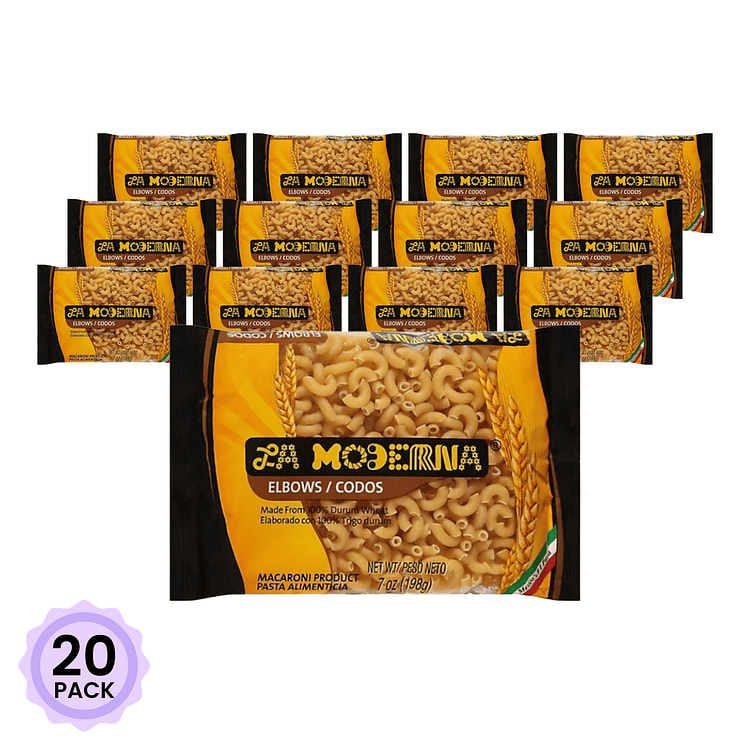 Nui Ống La Moderna (Cỡ Nhỏ) 198 g*20 pack