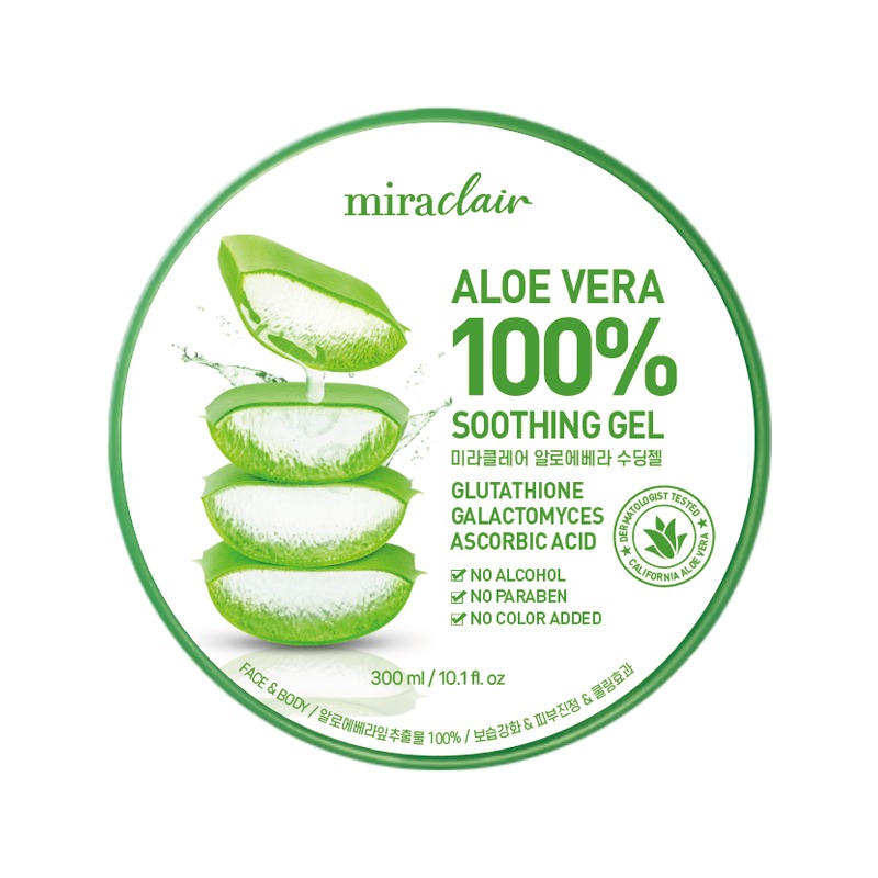 韓國Miraclai 100%蘆薈凝膠 300ml 1 份