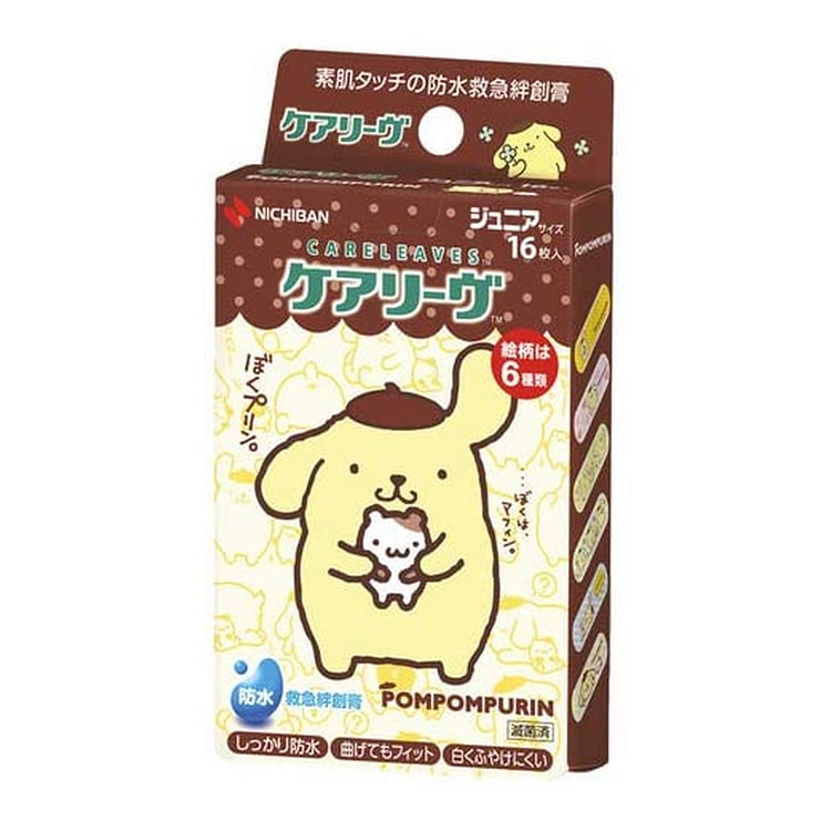 Nichiban 布丁狗 儿童防水创可贴 16枚