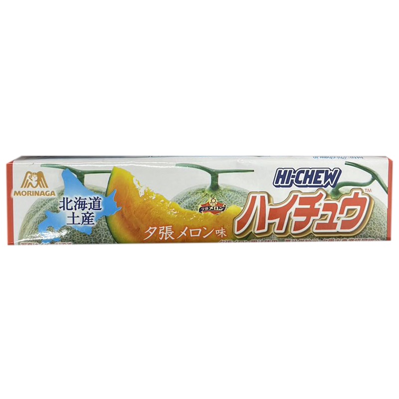 MORINAGA Hi-Chew Hokkaido Limited Yuubari Melon Flavored Candy 12 Pcs 1 each