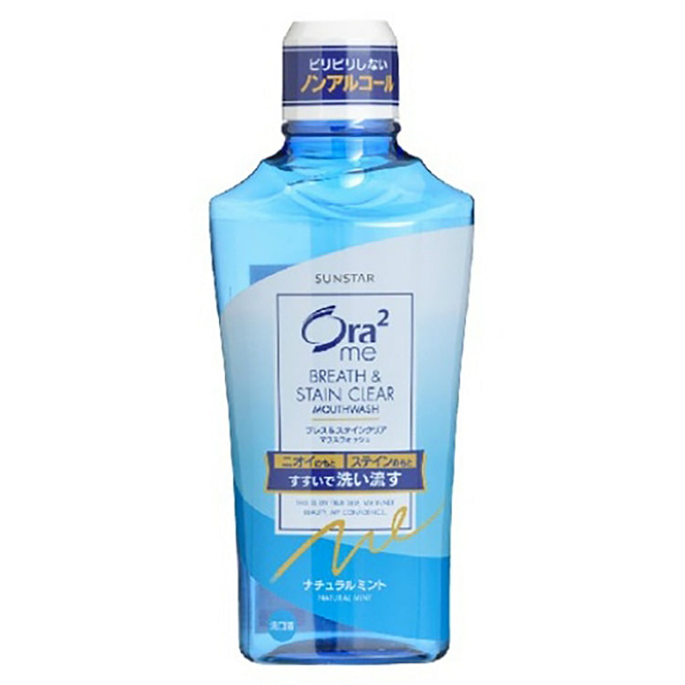 SUNSTAR Ora2 亮白漱口水 天然薄荷