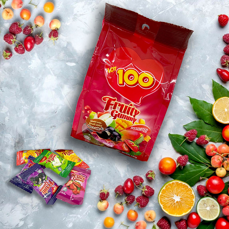 Malay Lot 100 Fruity Gummy *Assorted*