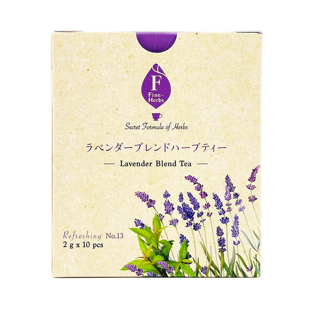 FINEHERBS Lavender Blend Tea 10pcs 20 グラム