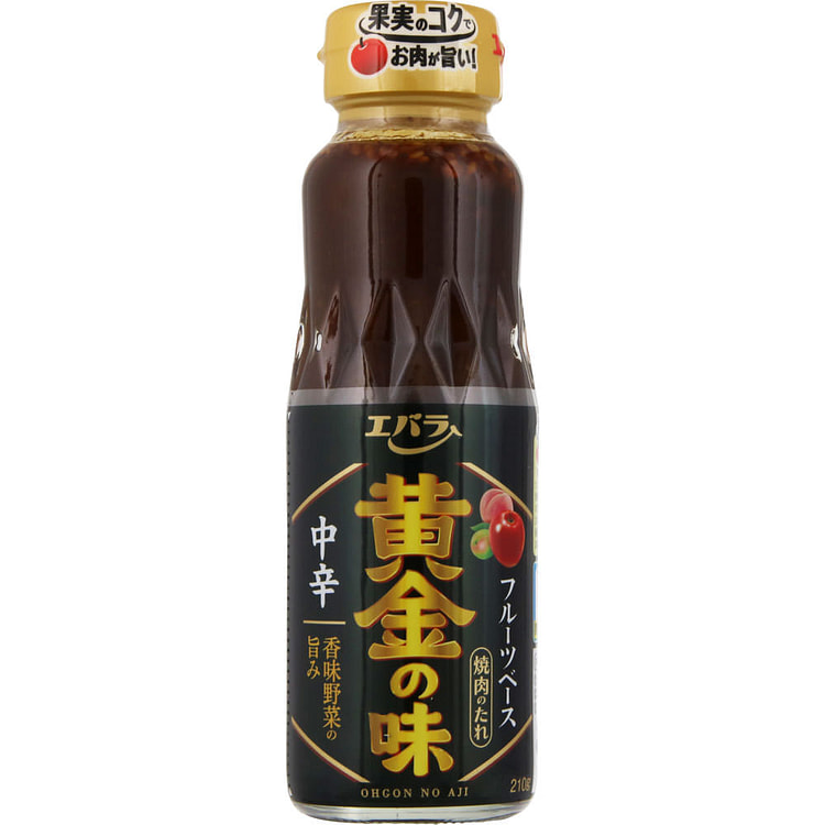 Ebara Golden Yakiniku Sauce Medium Hot 210g 1 bottle