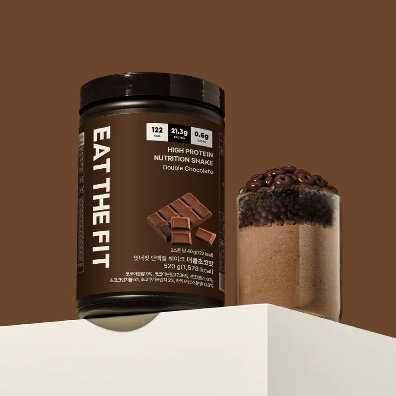 Eat the Fit 蛋白奶昔(大杯)雙倍巧克力 520 克