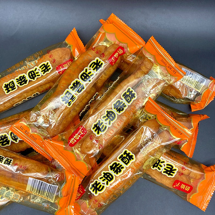 5袋 俏娘子广西奶油味老油条酥小油条开袋即食