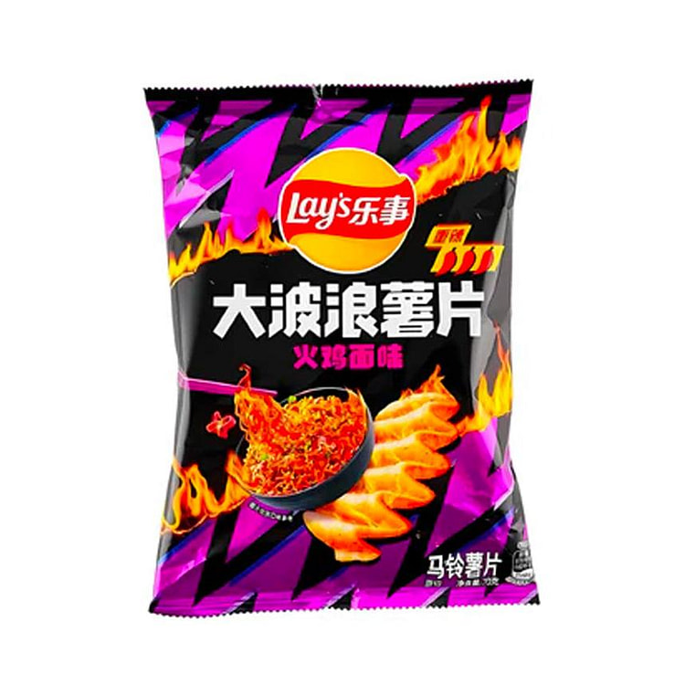 Lay's Wavy Hot Ramen 70g 1 each