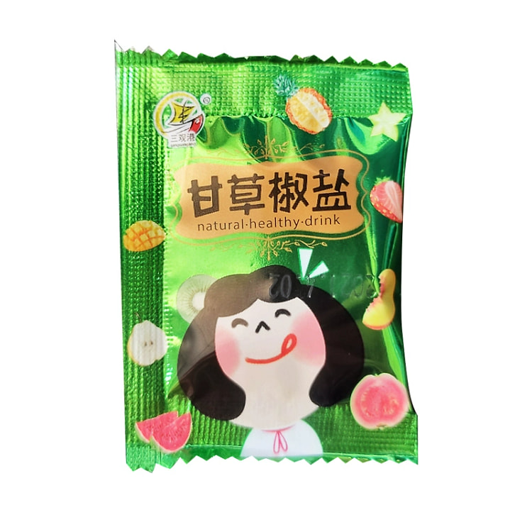 甘草椒盐广西特产酸野辣椒面粉一包3g