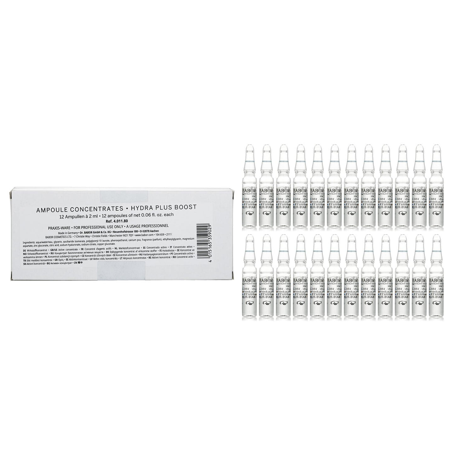 Babor CP Ampoule Concentrates Hydra Plus Boost 24x2ml/0.06oz 24 ml