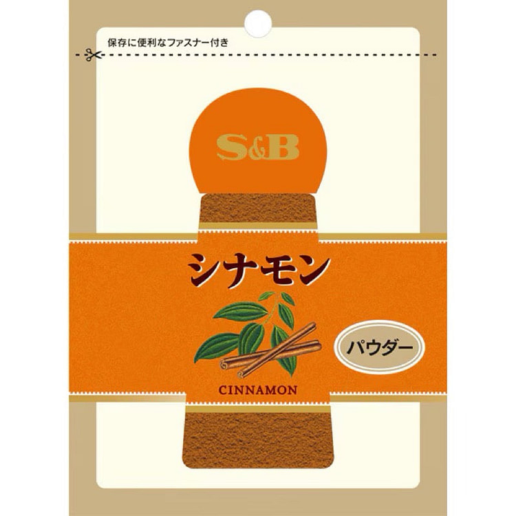 S&B 香料香草肉桂粉，可重复密封袋装，24克 1 份