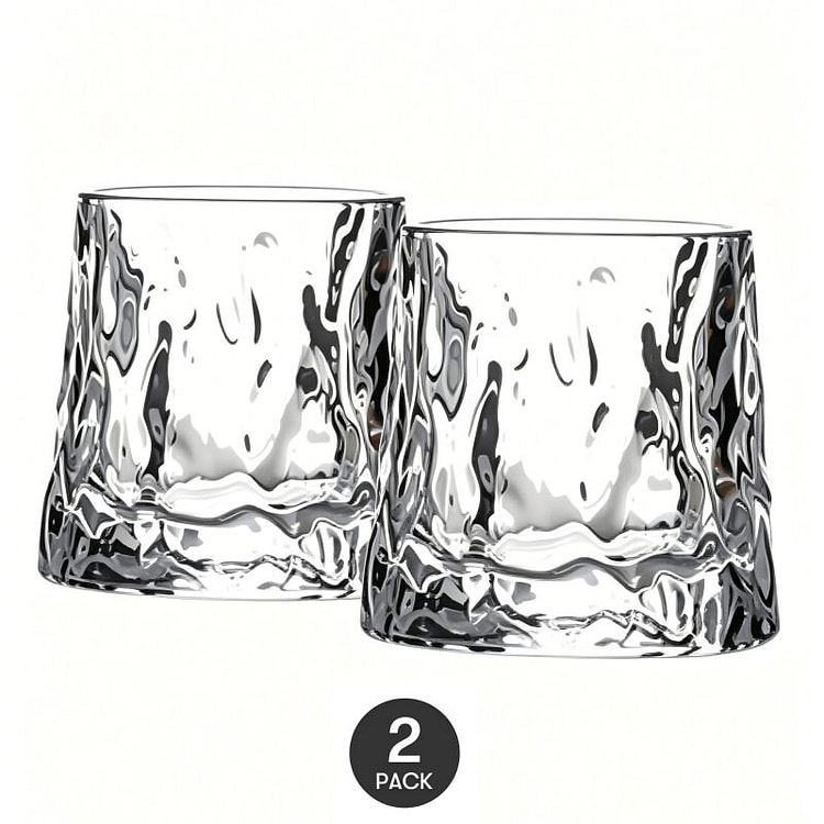 KAWASIMAYA Glacier Grain Whiskey Glass 5.1 fl oz*2 1 each