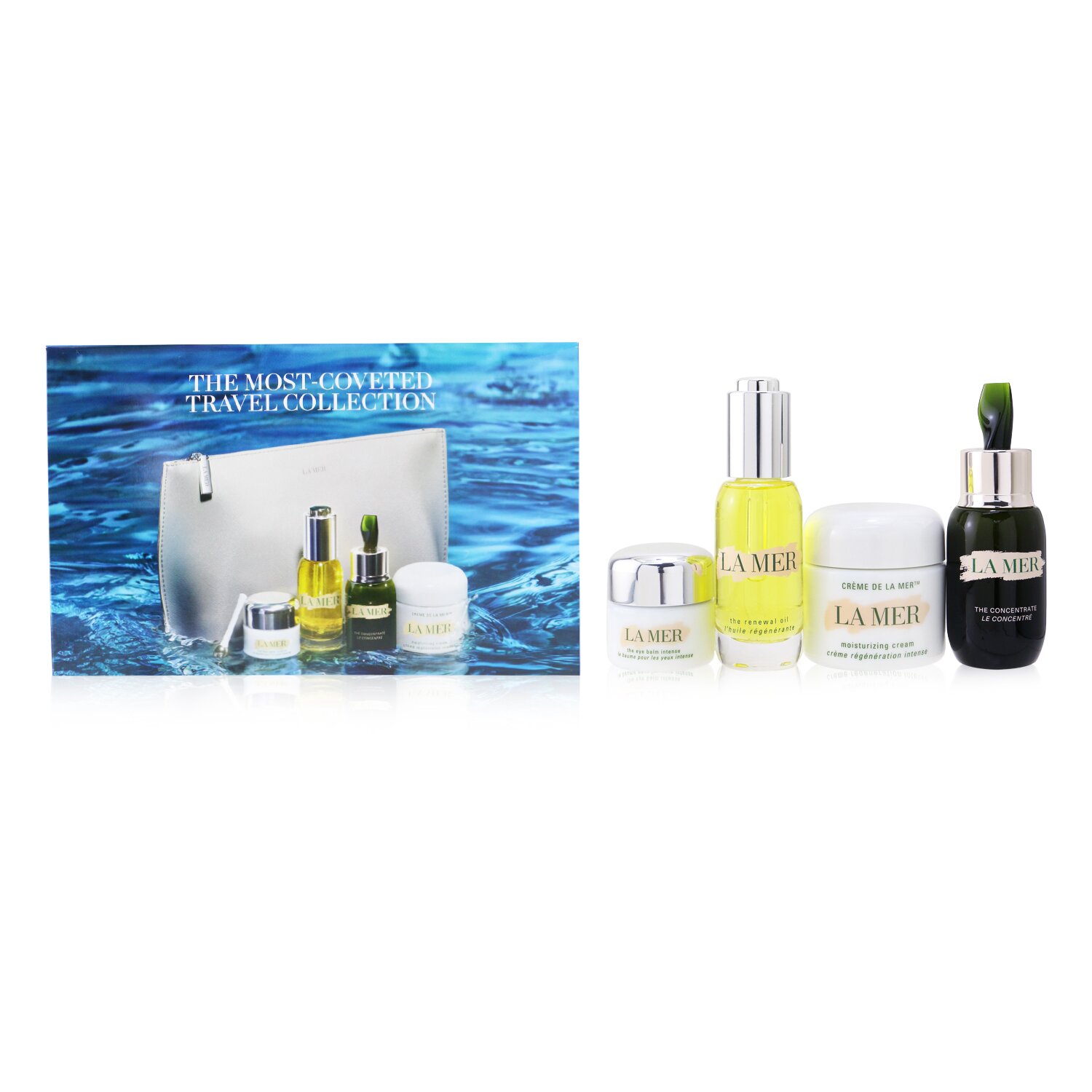 La Mer The Most-Covered Travel Collection 4pcs+1bag - Weee!