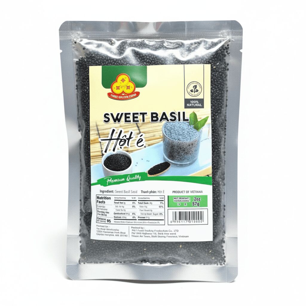 Sweet Basil Seeds / Hot E - 100% Natural 57 g