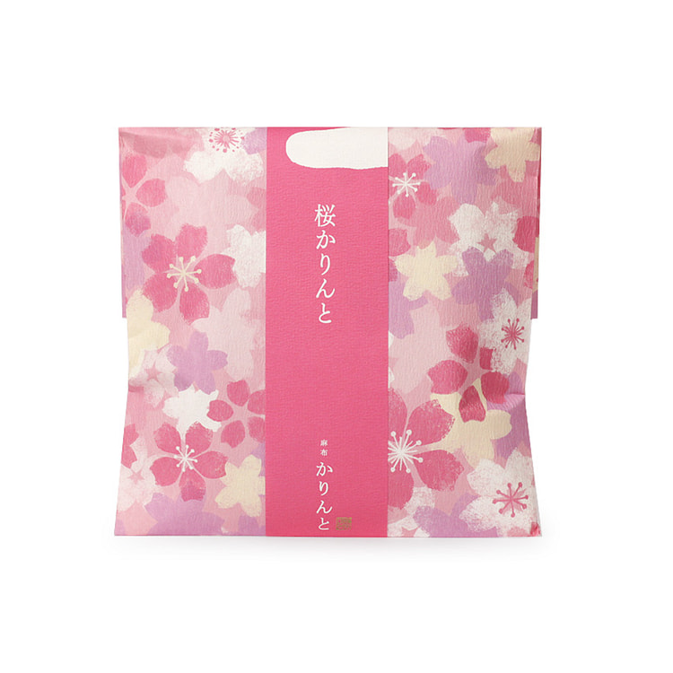 AZABU KARINTO Sakura Rice Cracker 70g