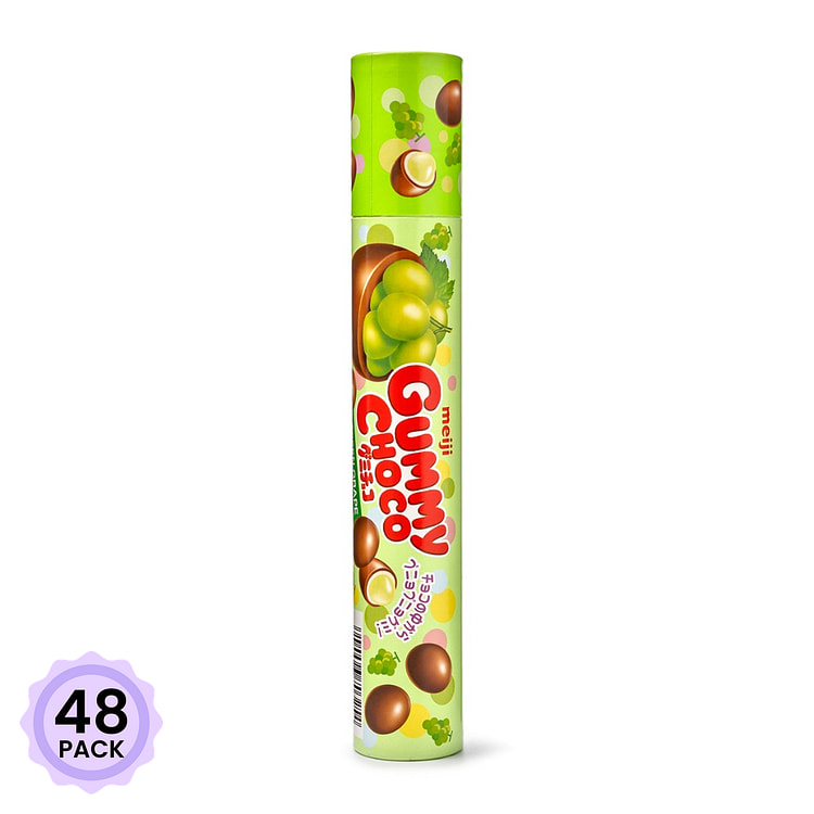 Meiji 구미초코캔디 청포도맛 2.85 온스*48 팩