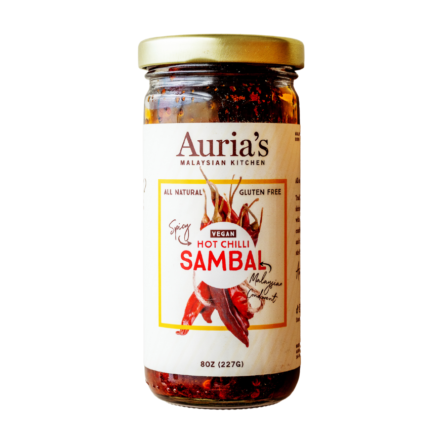 Vegan Hot Chilli Sambal 8 ออนซ์