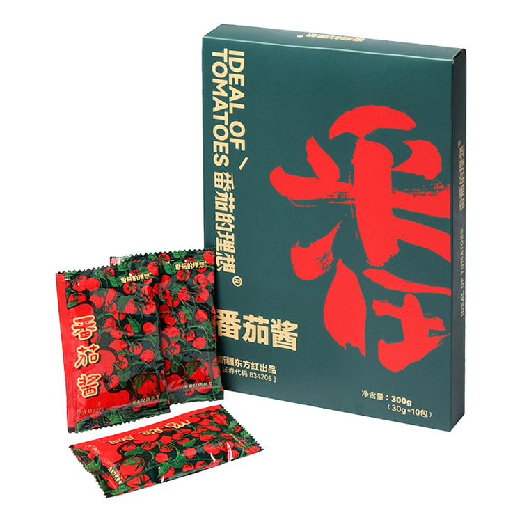番茄的理想 番茄酱新疆儿童番茄膏 300g*1盒