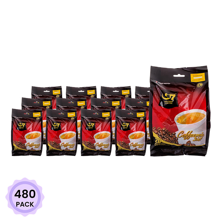 G7 3 in 1 Coffee 0.56 oz*480 pack