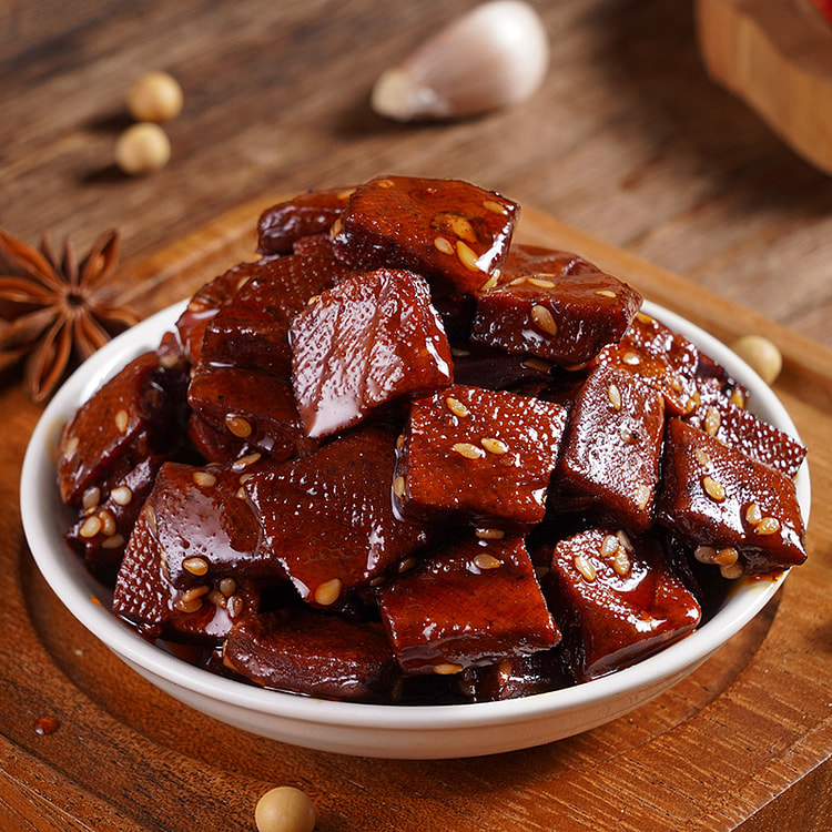 张飞豆干平江酱干豆腐干香辣味250g*1袋