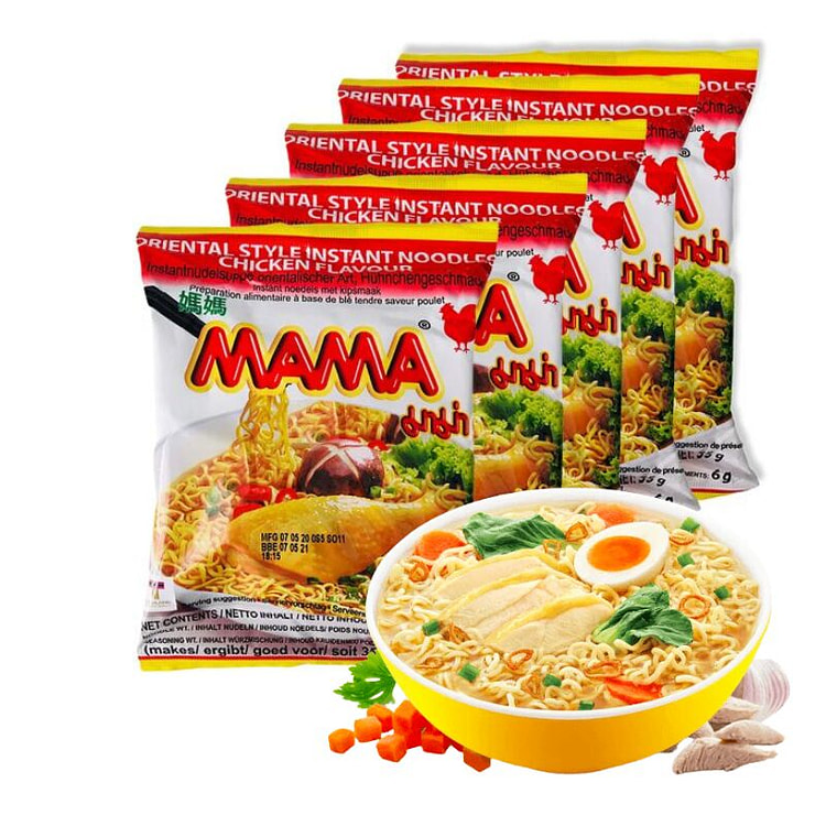 Mama Chicken Noodles Pack of 5