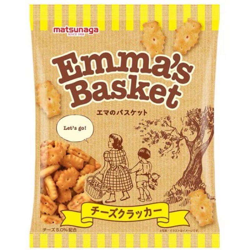 Matsunaga Seika Cheese Crackers 100g 1 each