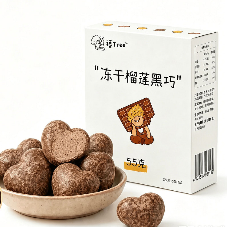 Freeze-Dried Durian Dark Chocolate 55g 55 g
