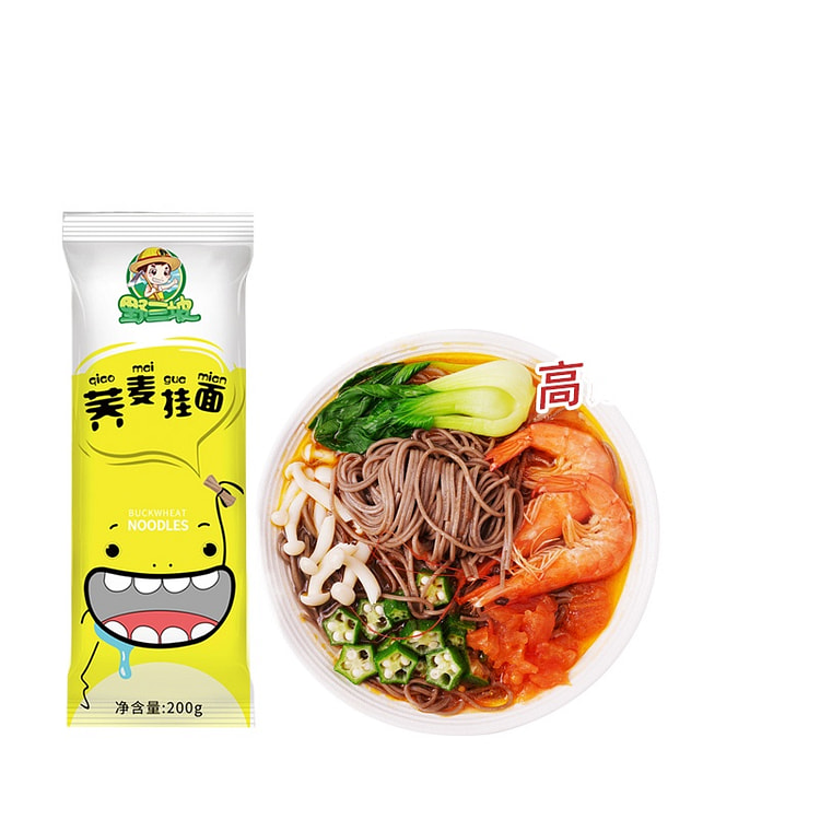野三坡 荞麦龙须面挂面200g*1袋