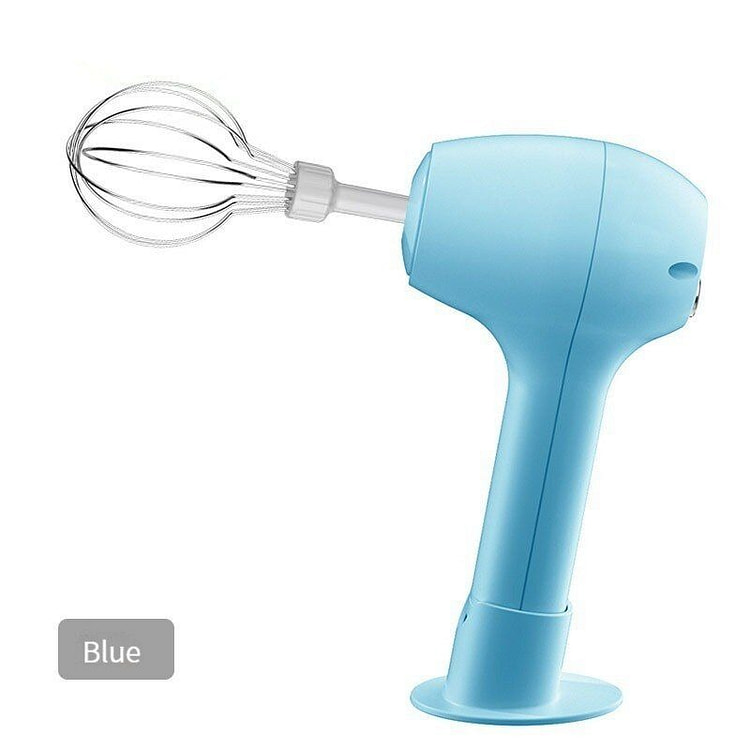 Wireless Handheld Electric Mixer Blue 1 count