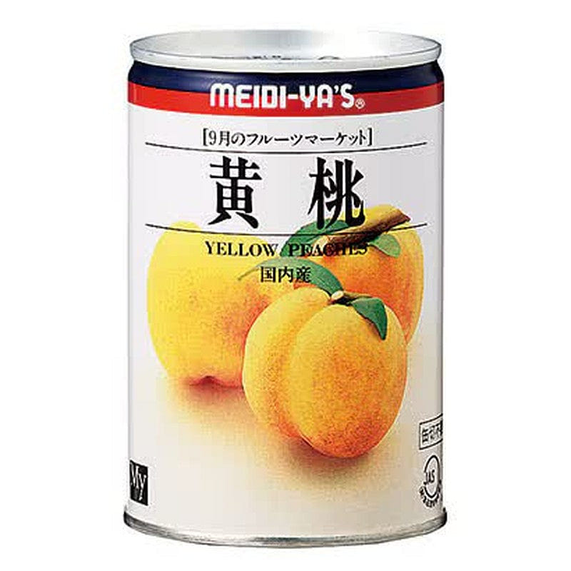 Meijiya F.M Yellow Peach EO #4 425g [Canned] 1 each