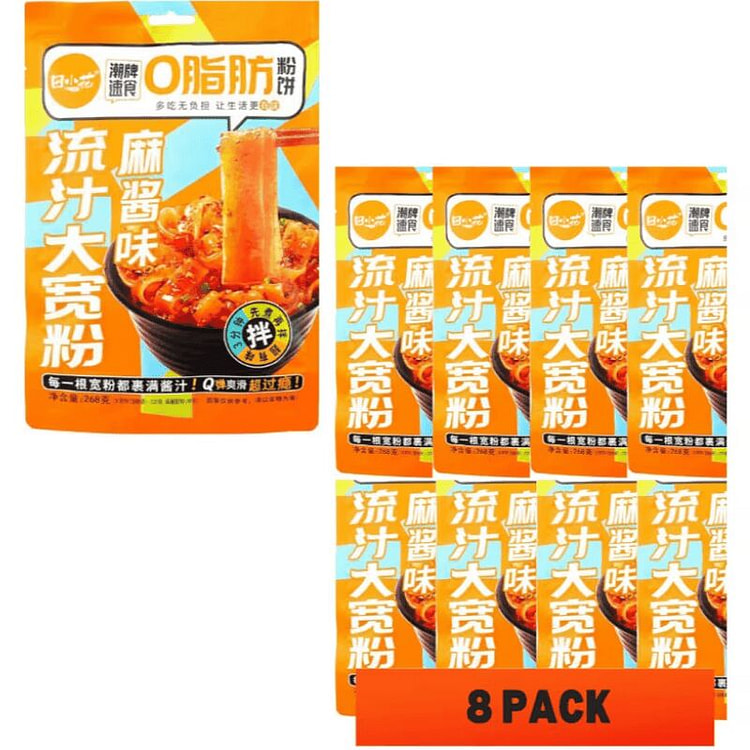 Tianxiaohua Liuzhi Wide NoodlesSesame Paste 268g*8 271 g