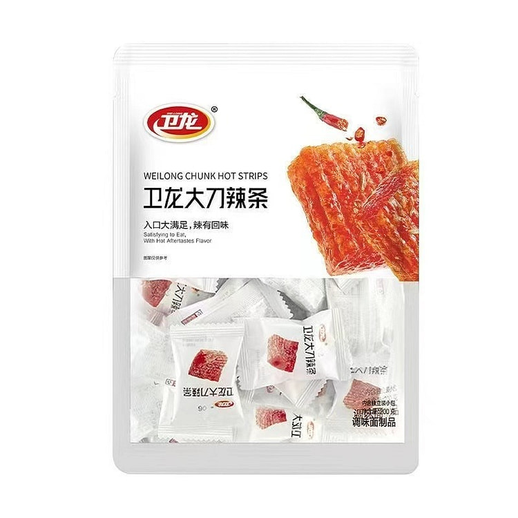 卫龙大刀肉手撕素肉网红零食200g*1袋 200 克