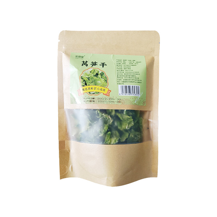 莴笋干干货土特产脱水蔬菜50g*1袋