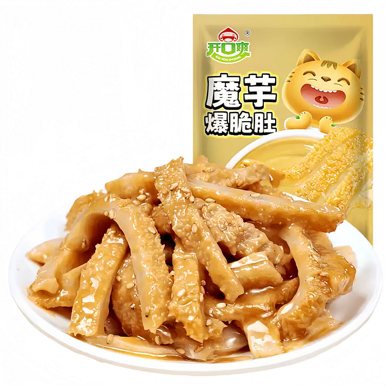 Koukou Shuang Konjac Crispy Stomach 6g 10 Packs, a 60 g