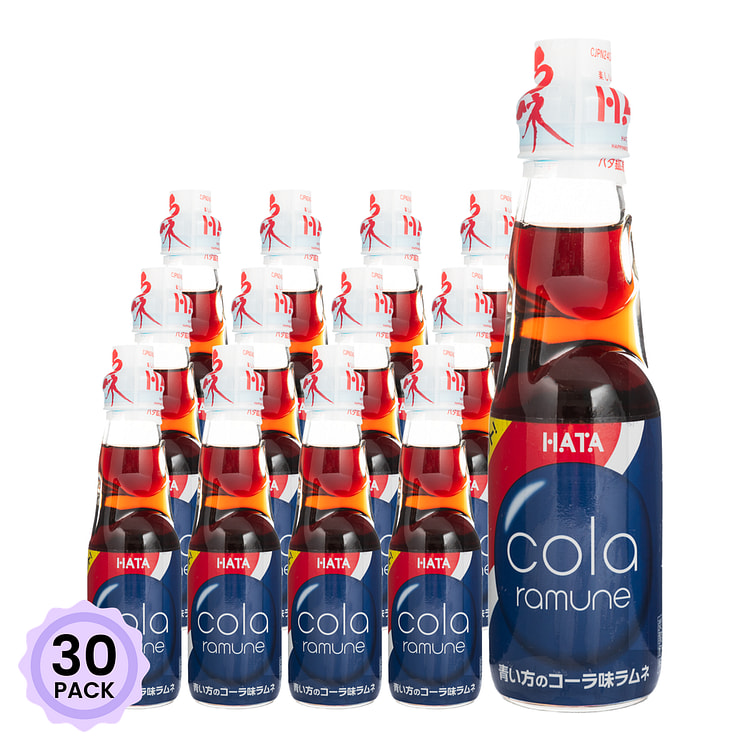 Hata Ramune 弹珠汽水 焦糖味 200 毫升*30 包