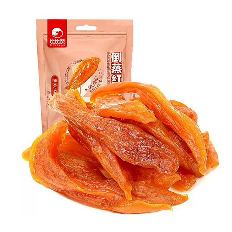 比比赞 倒蒸红薯干 地瓜干 无蔗糖 小香薯干解馋零食小吃休闲食品