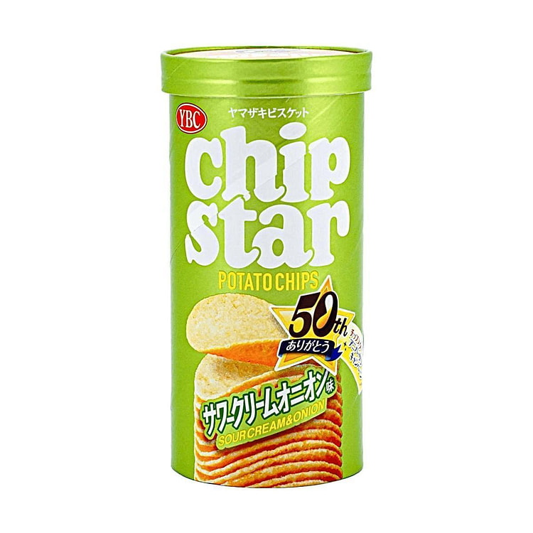 YBC Chip Star Sour Cream Onion Chips 8ct 1 each
