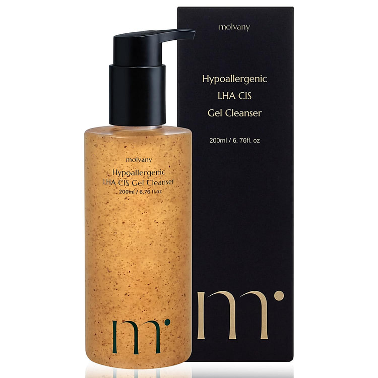 Molvany Hypoallergenic LHA CIS Gel Cleanser 200ml 1 each