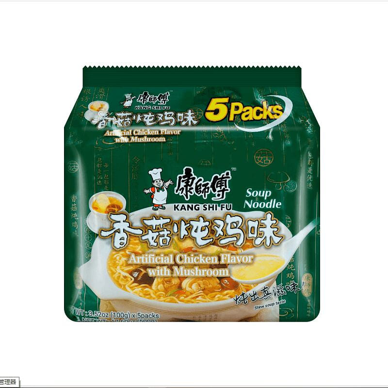 MasterKong StewedShiitakeChickenNoodl(100g*5)*1pc 500 g