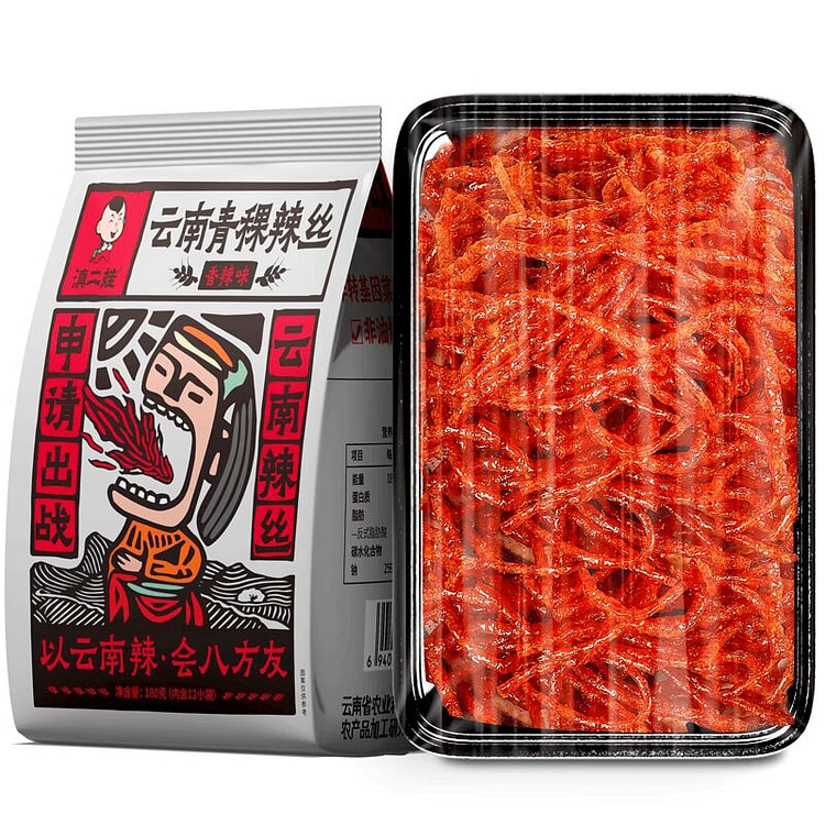 青稞辣条麻辣丝休闲零食儿时解馋180g*1袋 180 克