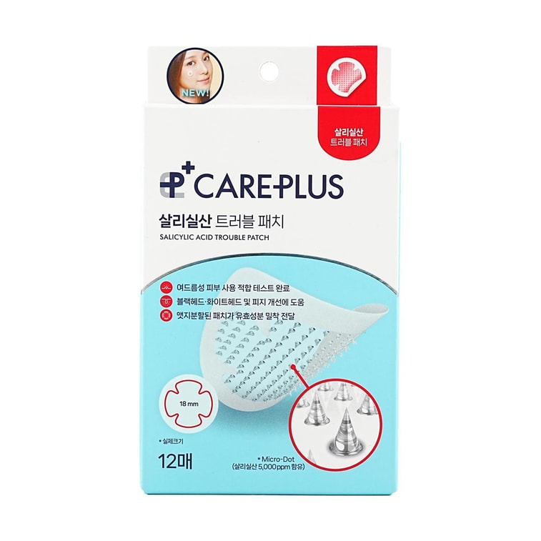CAREPLUS Salicylic Acid Pimple Patch 12ct 1 each